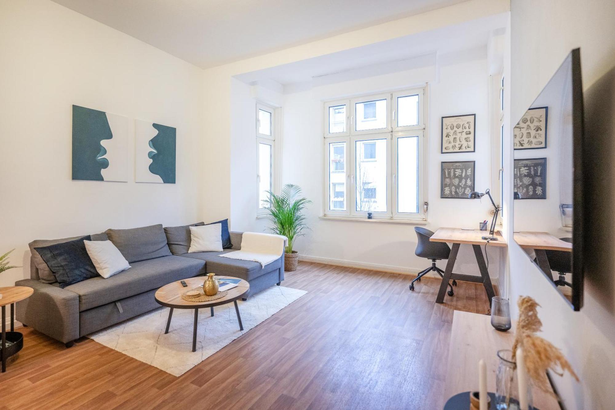 Apartment Suedstadt-oase 1 Komfort Mit 2 Sz Und Balkon Koblenz (Rhineland-Palatinate)